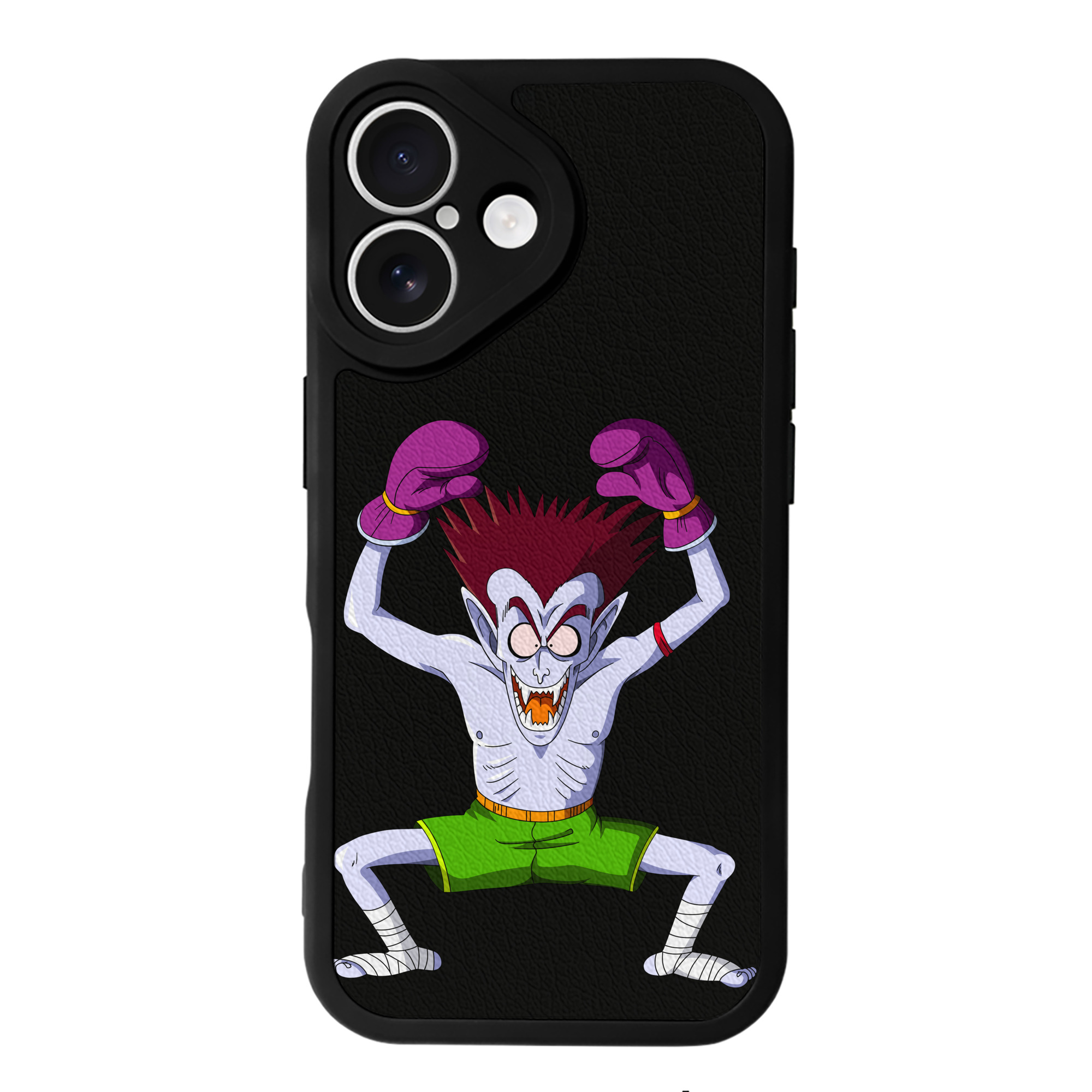 （画像用） ドラゴンボール DRAGON BALL 【iPhone 16シリーズ対応】シリコンスマホケース（レザー調） 材質：シリコン